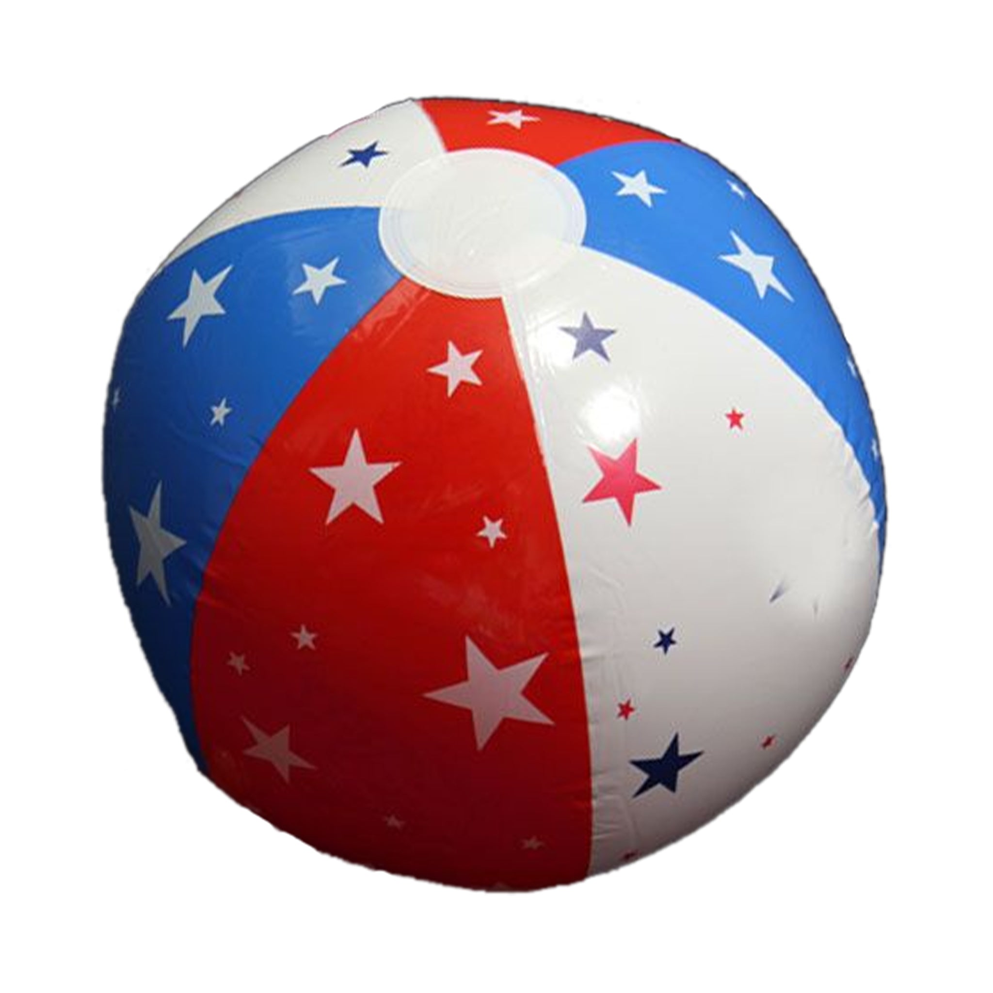 Inflatable Patriotic Stars Beach Ball (Q591432)
