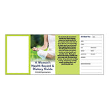 A Woman's Health Record & Dietary Guide Pocket Pamphlet (Q593222)