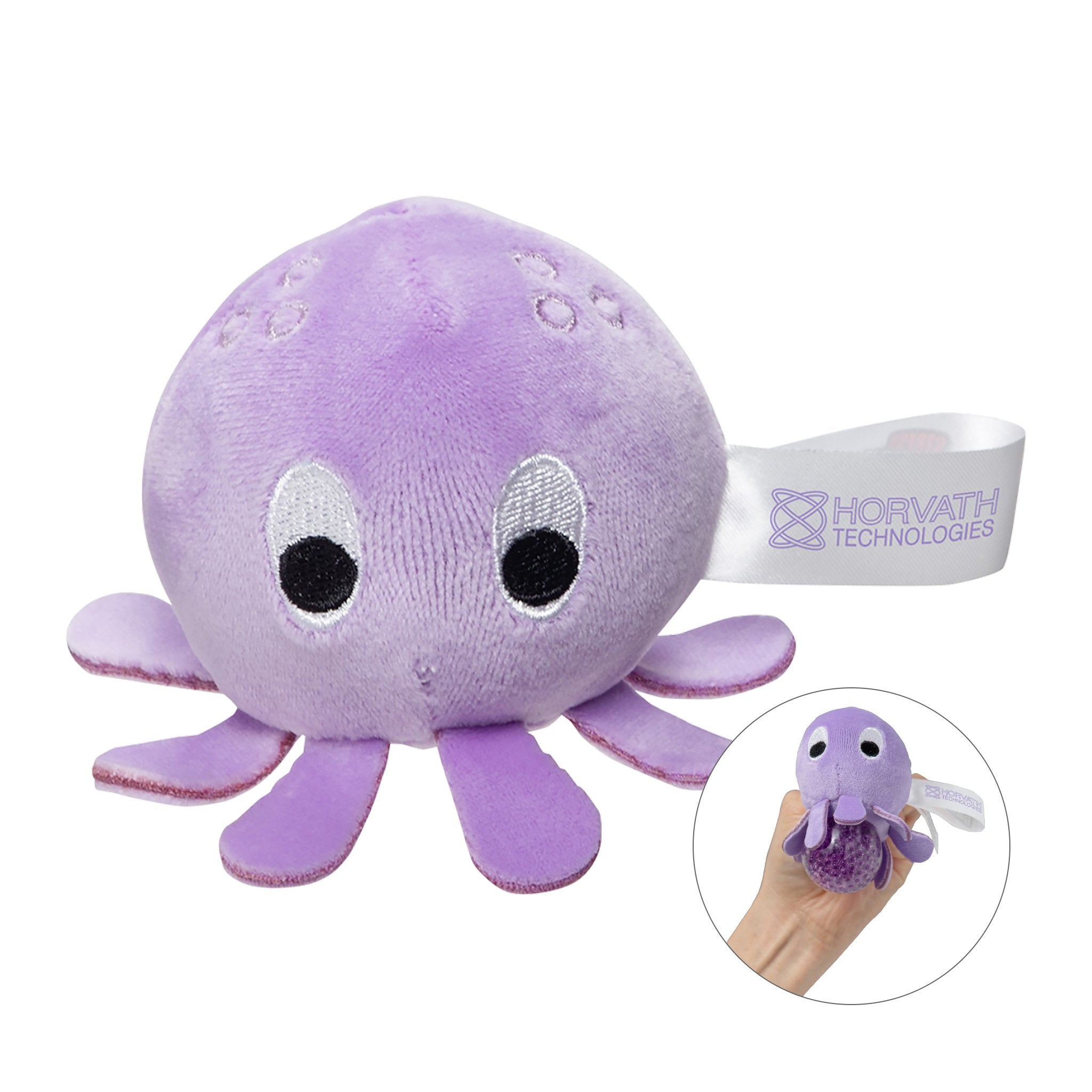 Stress Buster™ Squid  Imprinted with Logo (Q593322)