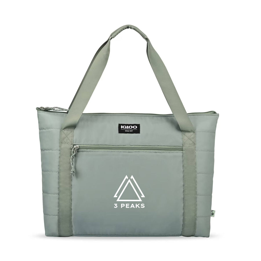 Igloo® Packable Puffer 20-Can Cooler Bag - Aqua Gray (Q593822)