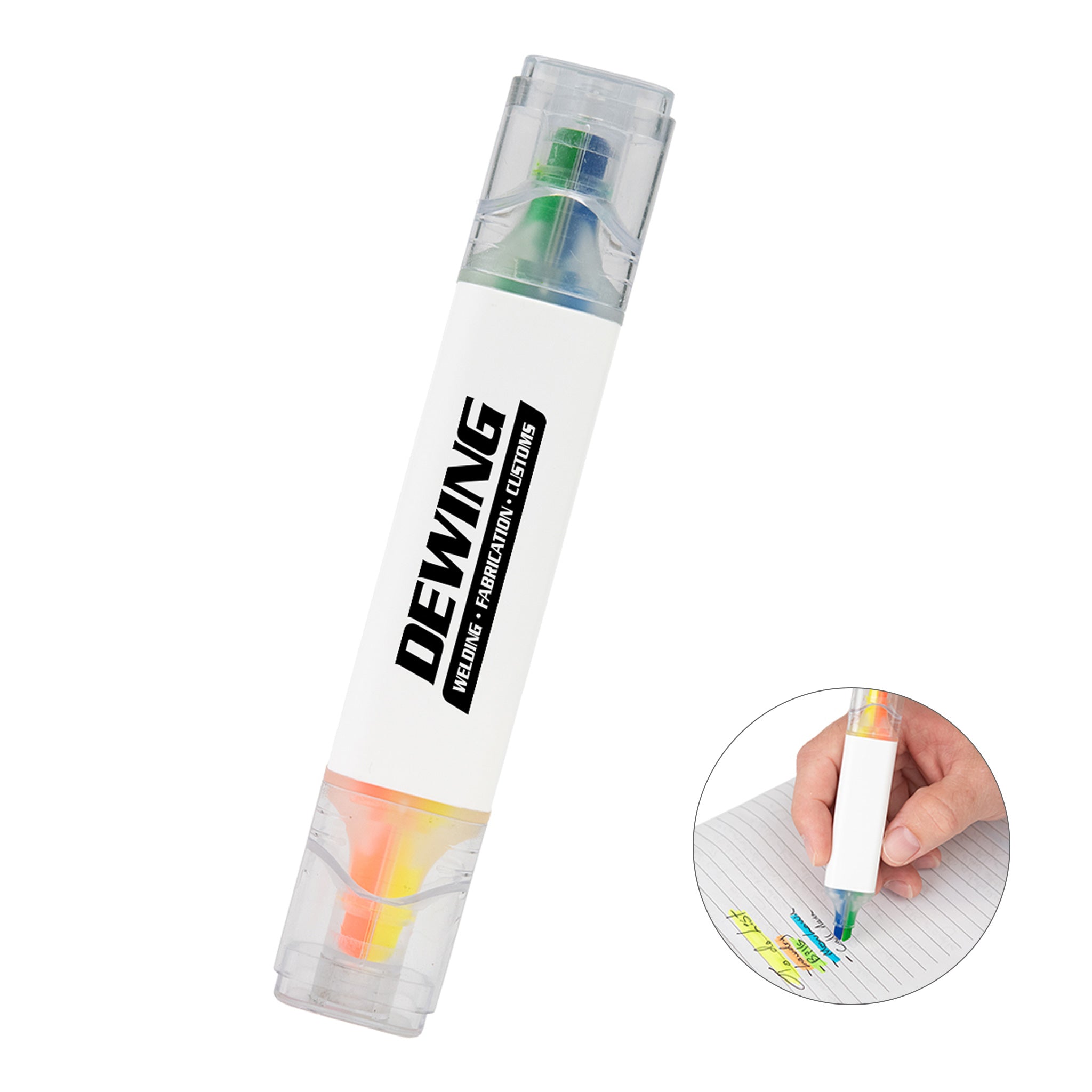 QUAD 4-In-1 Highlighter  Imprinted with Logo (Q594122)