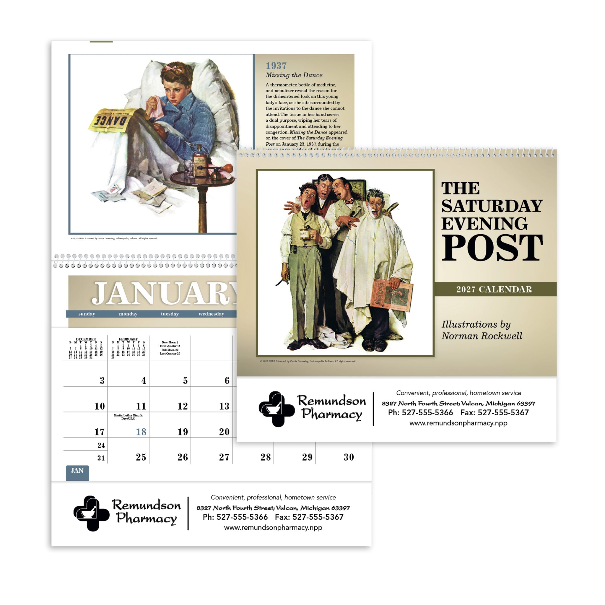 The Saturday Evening Post Pocket Calendar (Q594722)