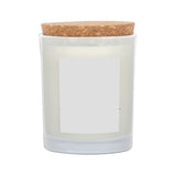 ZEN Niva Frosted Candle With Cork Lid (Q595022)