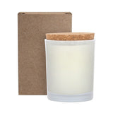 ZEN Niva Frosted Candle With Cork Lid (Q595022)