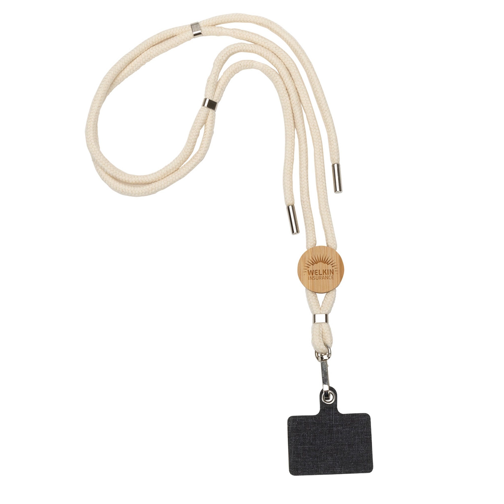 Traveler Adjustable Phone Carrier & Lanyard  Imprinted with Logo (Q598122)