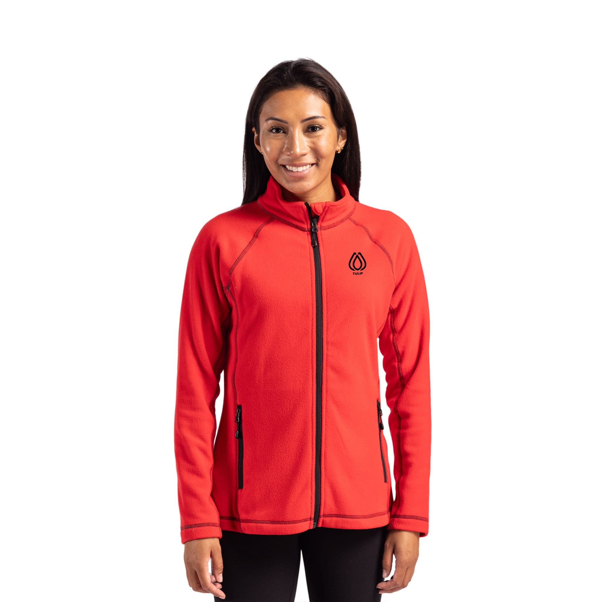Clique Powder Fleece Full Zip Womens Jacket (Q598432)