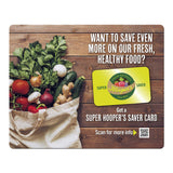 16 x 20 Inch 2.5MM Hard Surface Heavy-Duty Counter Mat  Imprinted with Logo (Q598822)