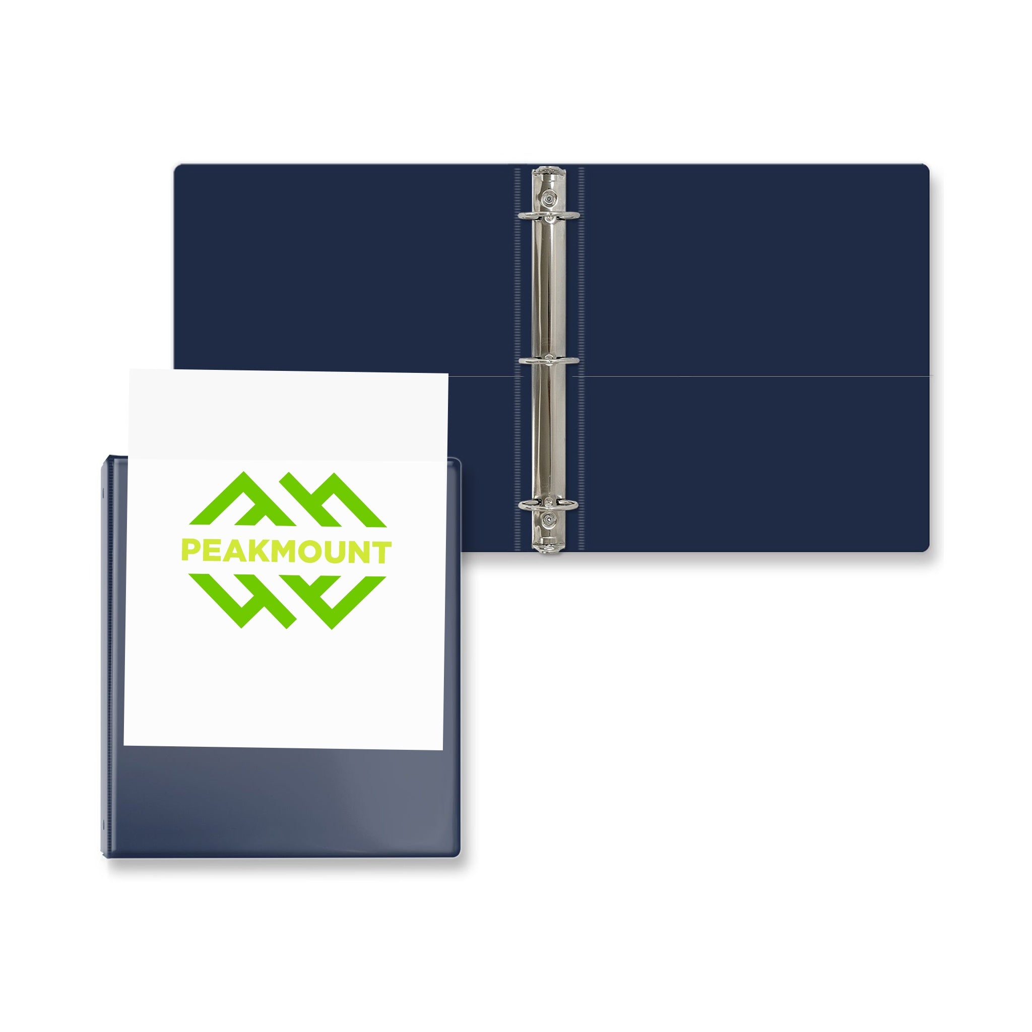 1.5 Inch Entrapment Round Ring Binder  Imprinted with Logo (Q599122)