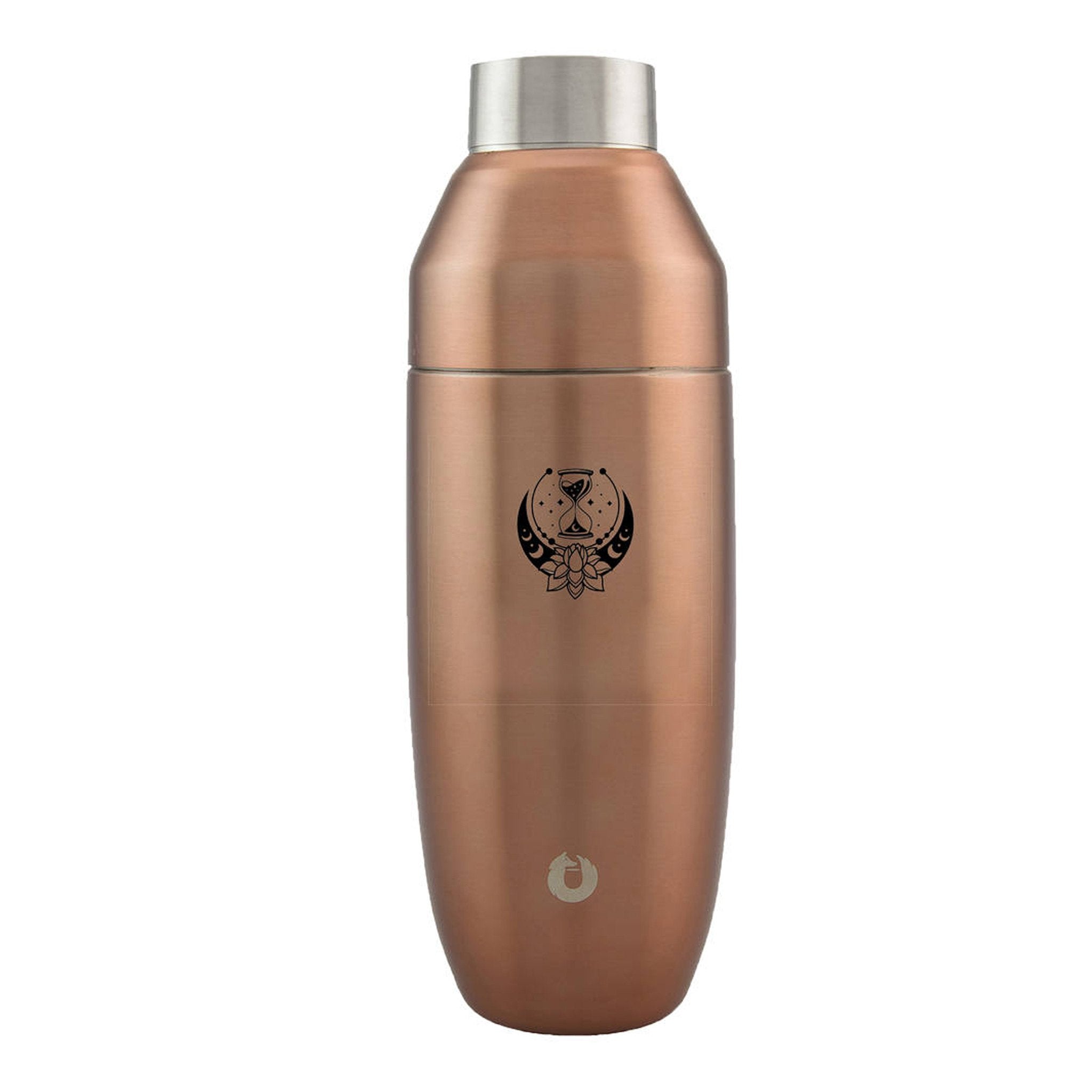 24 Oz. Snowfox Cocktail Shaker - Gold  Imprinted with Logo (Q699522)