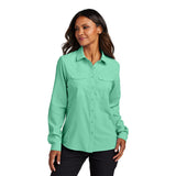 Port Authority® Ladies Long Sleeve UV Daybreak Shirt (Q599922)