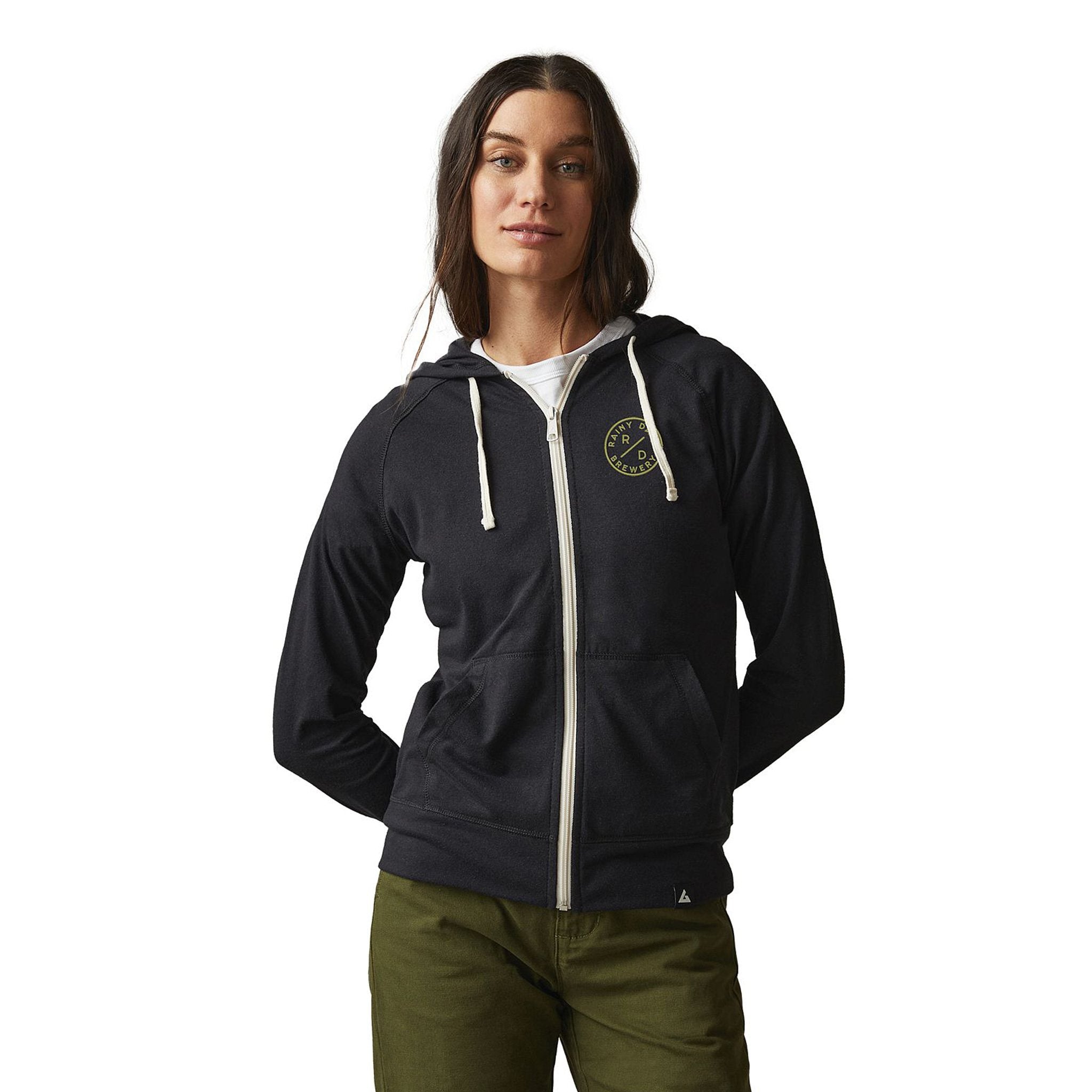 American Giant Lightweight Full Zip - Womens  Imprinted with Logo (Q600722)