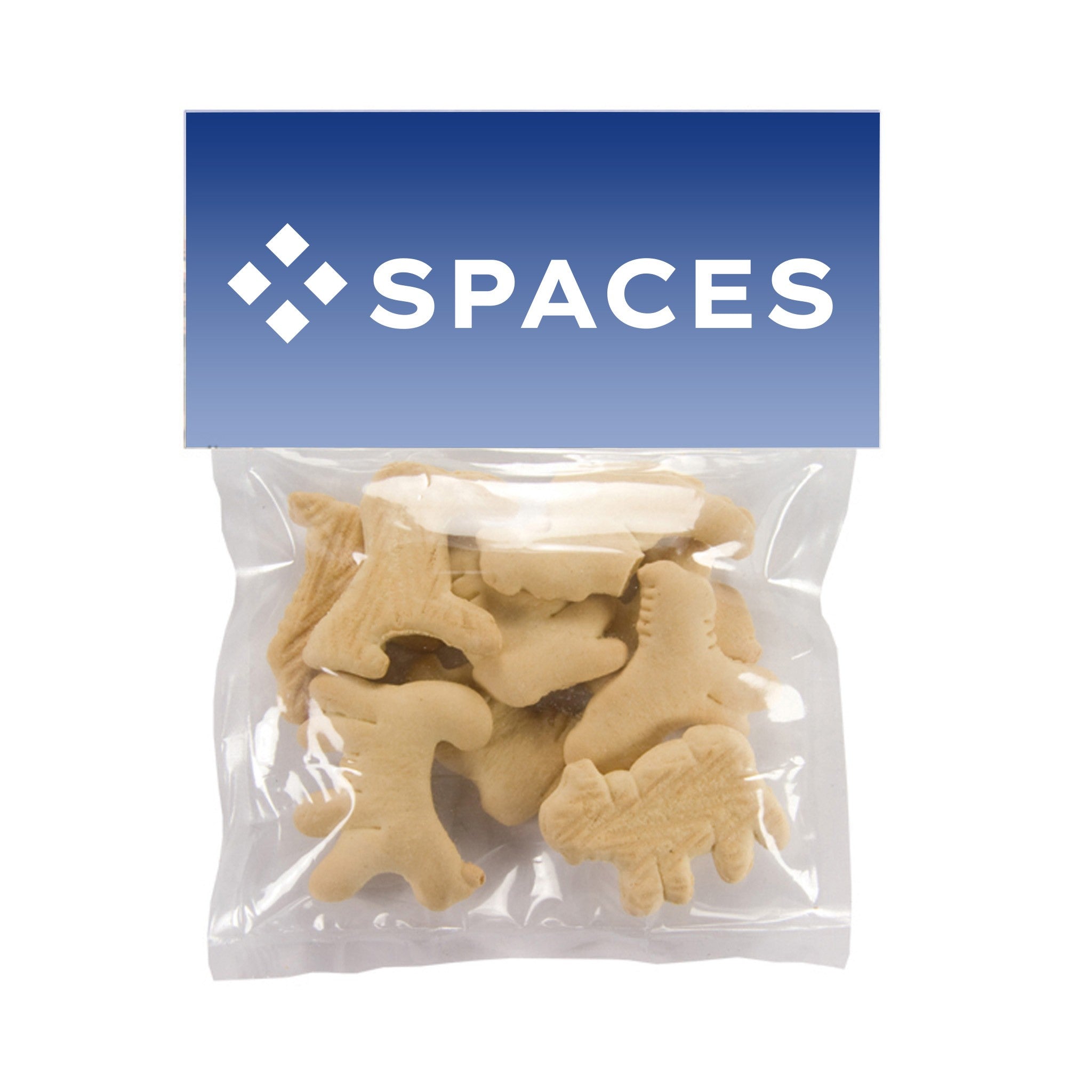 Candy Bag With Header Card Animal Crackers (Large)  Imprinted with Logo (Q601122)