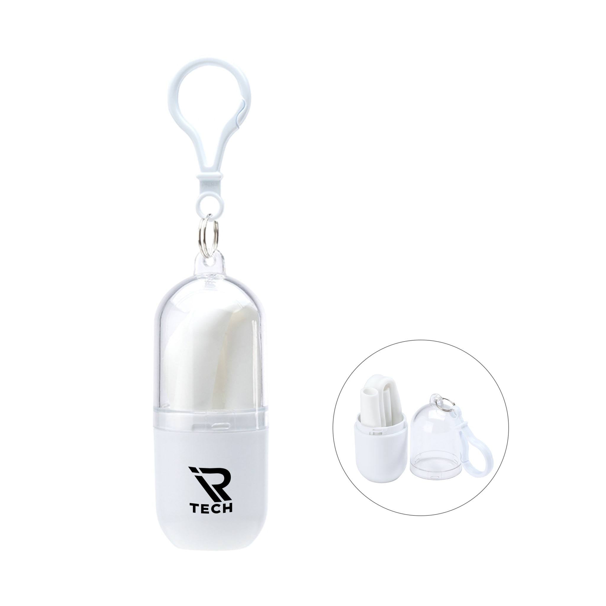Bellini Silicone Straw In Capsule Case (Q601722)