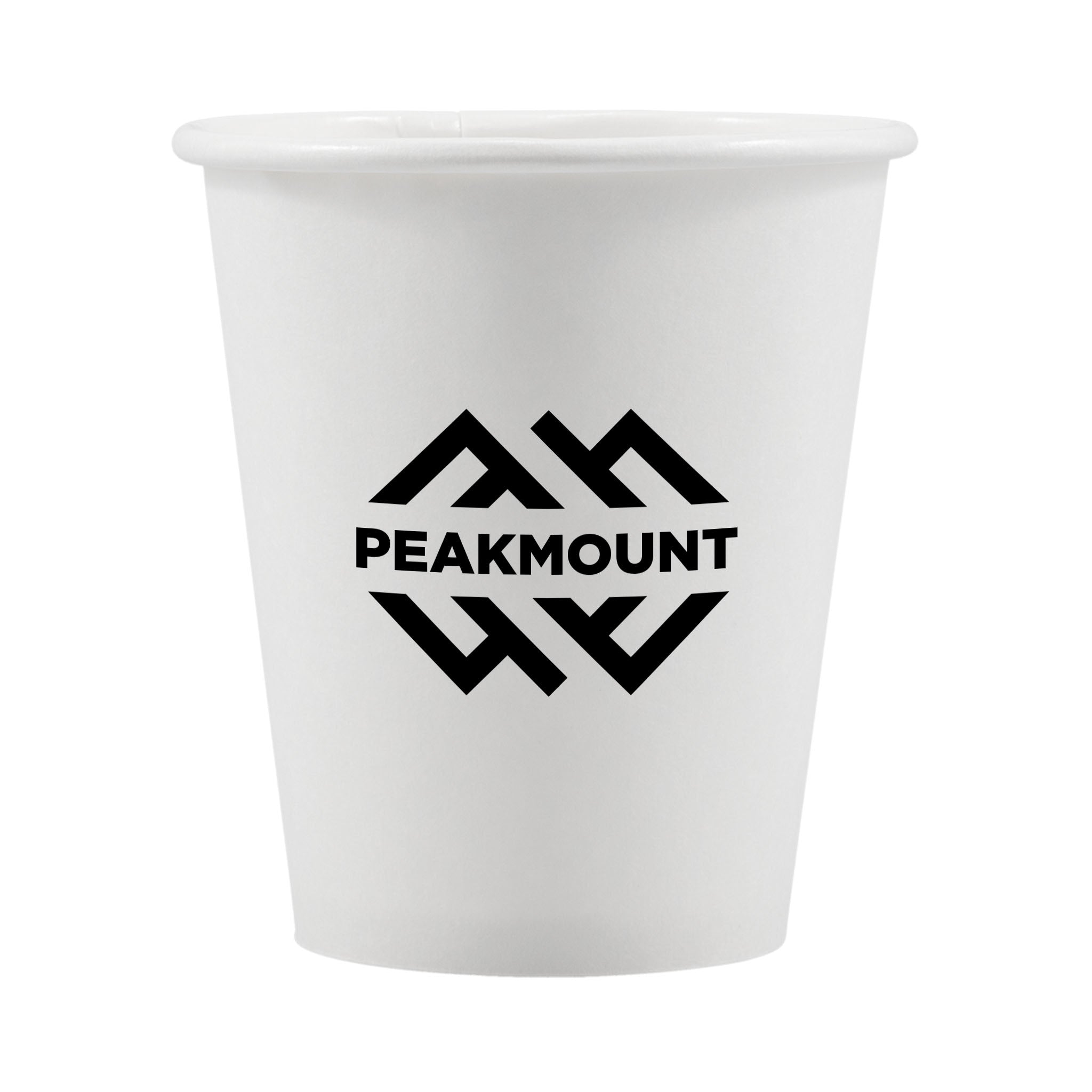 6 Oz. White Digital Paper Cups  Imprinted with Logo (Q602211)