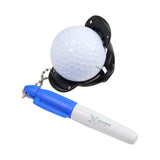 Golf Ball Stencil With Marker (Q602532)