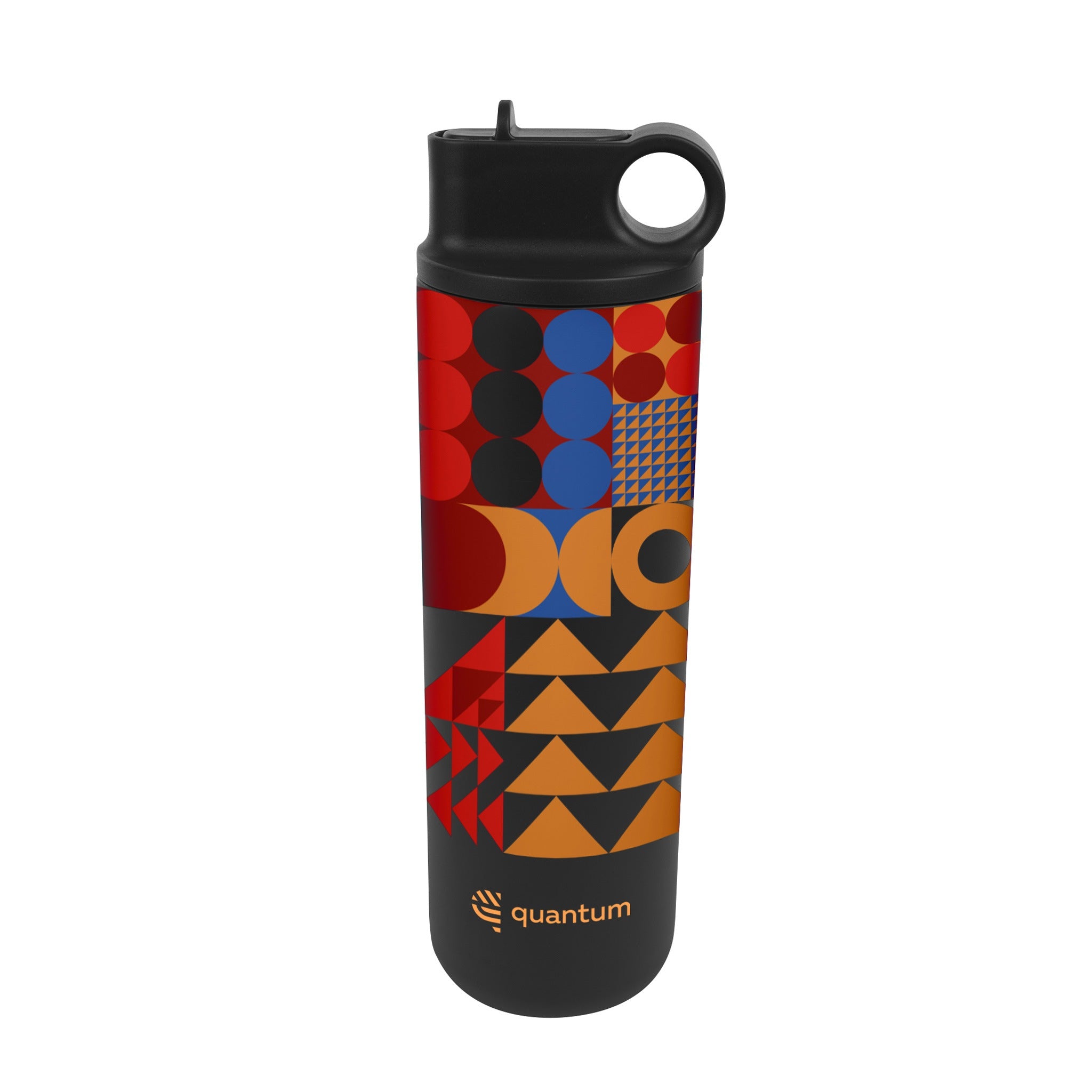 27 Oz. Full Color Roanoke Stainless Steel Bottle  Imprinted with Logo (Q602822)