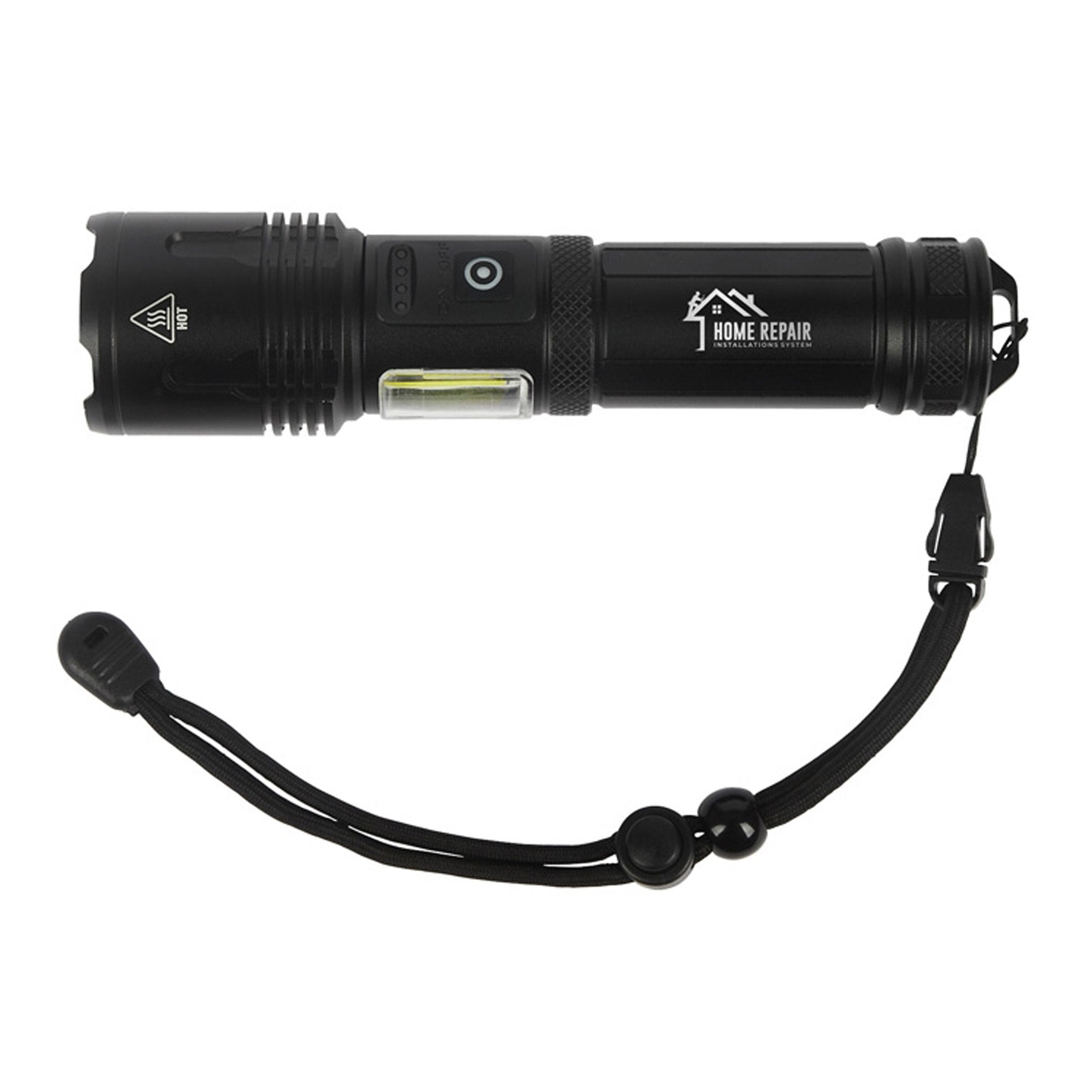 iCOOL® Longmont 1000-Lumen Aluminum Tactical Flashlight  Imprinted with Logo (Q604022)