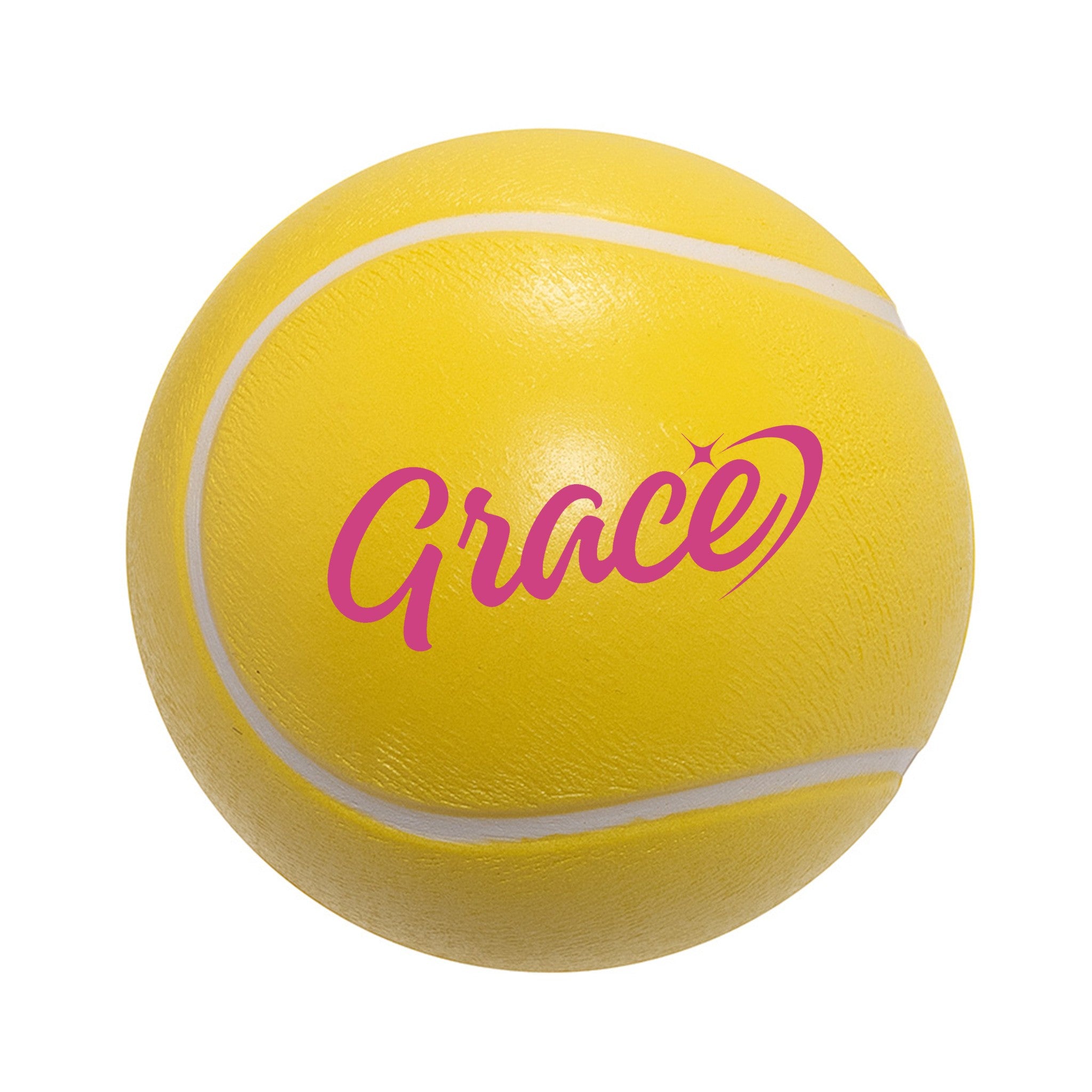 Tennis Ball Stress Reliever  Imprinted with Logo (Q604111)