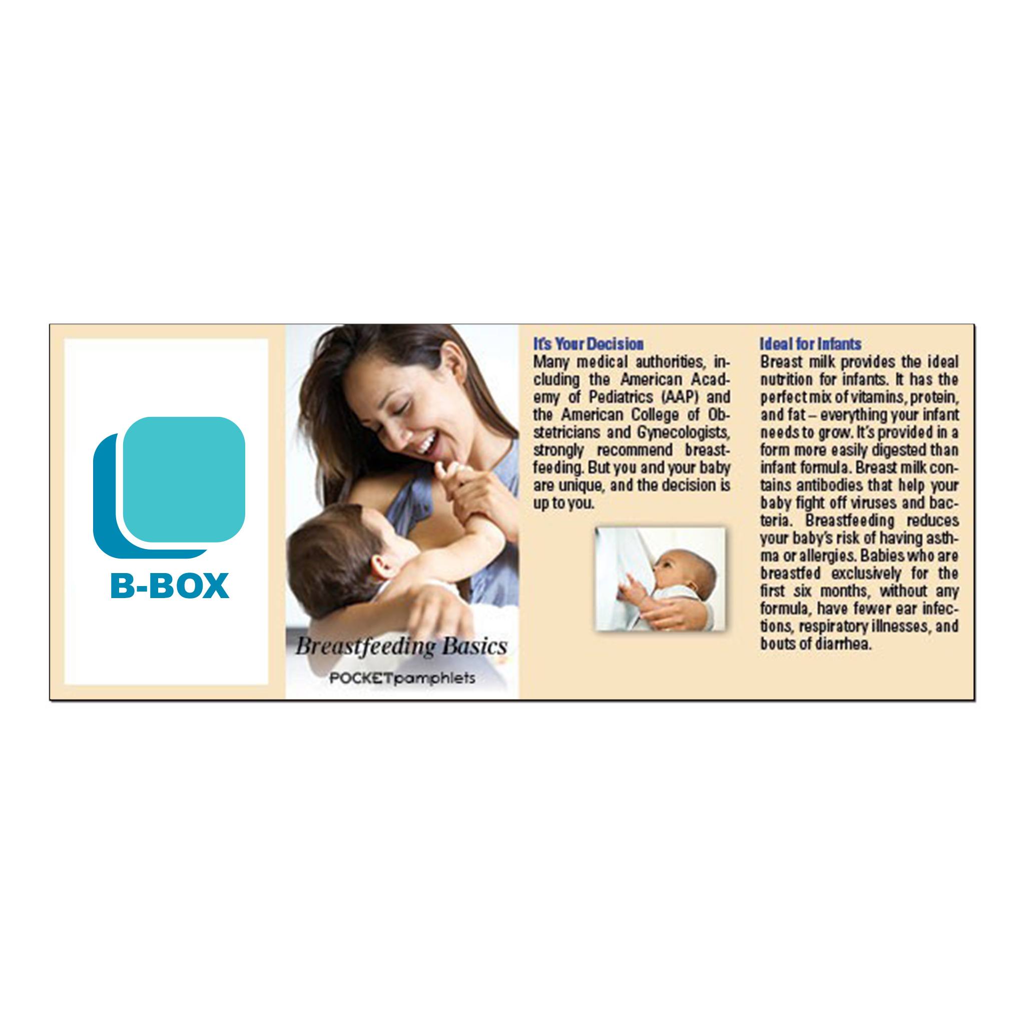 Breastfeeding Basics Pocket Pamphlet  Imprinted with Logo (Q604222)