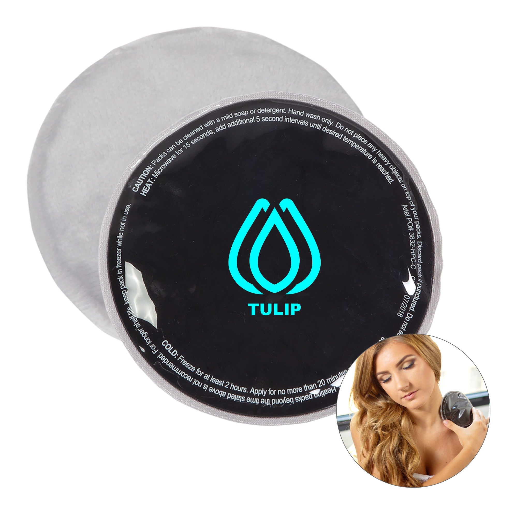 ComfortClay® Plush Round Pack  Imprinted with Logo (Q604322)