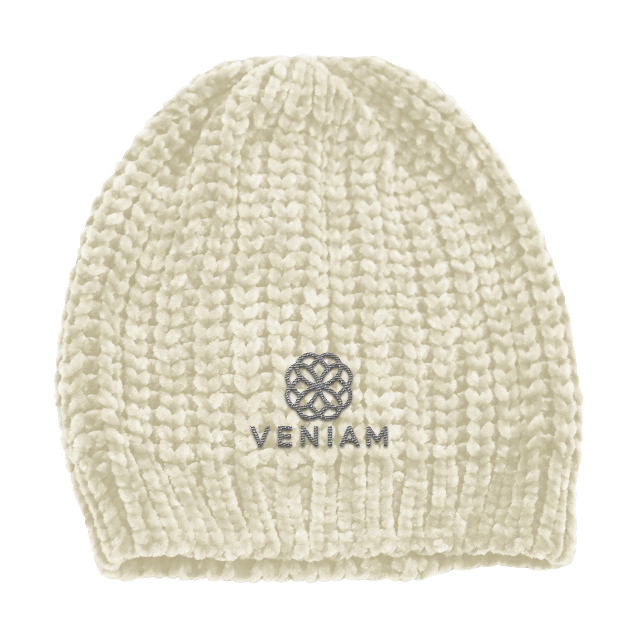 Chic Chenille Beanie  Imprinted with Logo (Q605522)