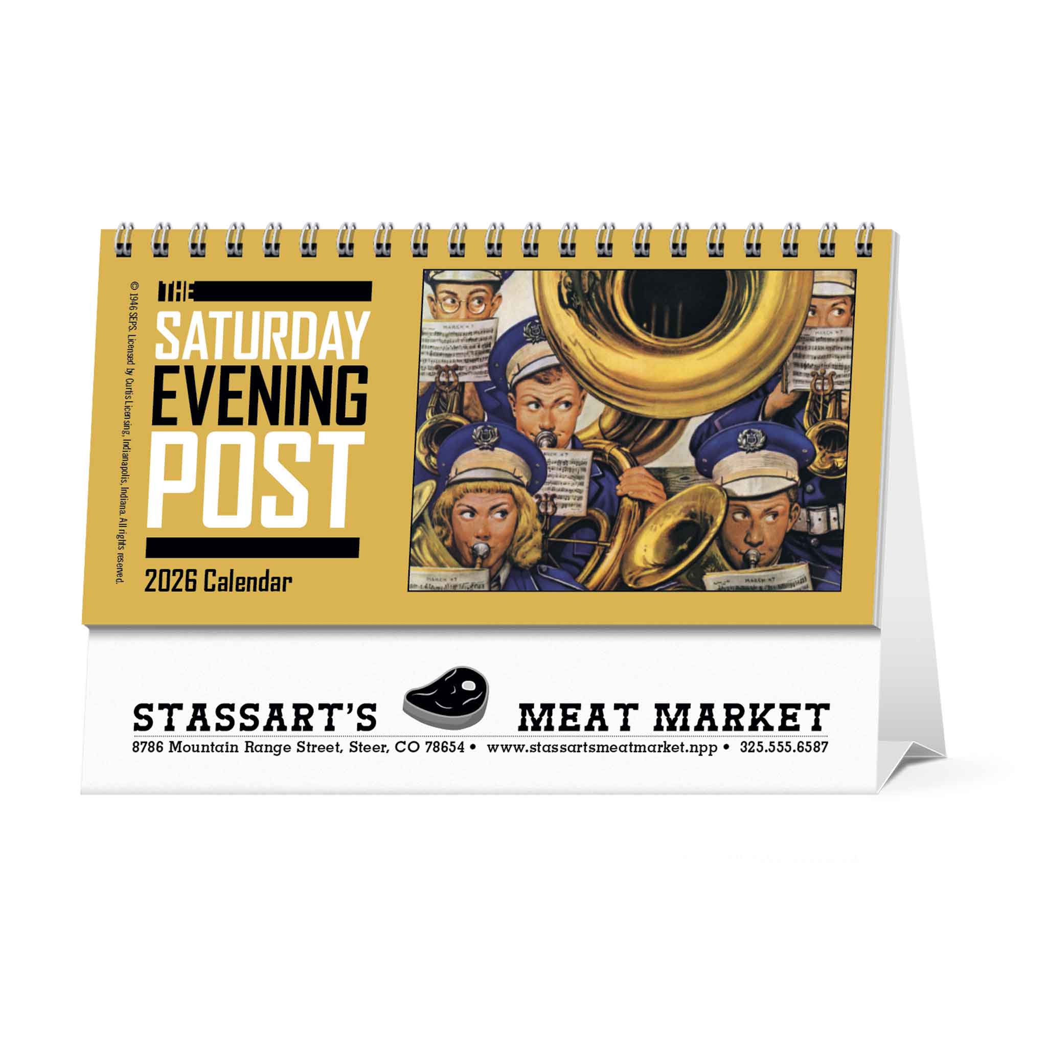 The Saturday Evening Post Desk Calendar (Q605722)