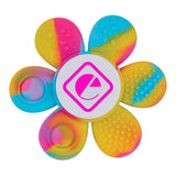 Fafa Flower-Shaped Tactile Fidget Spinner  with Logo (Q606532)
