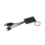 Triplet 3-in-1 Charging Cable With Screen Cleaner (Q606722)