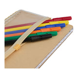 5 x 7 Inch FSC® Mix Doodle Notebook With Markers (Q607532)