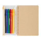 5 x 7 Inch FSC® Mix Doodle Notebook With Markers (Q607532)