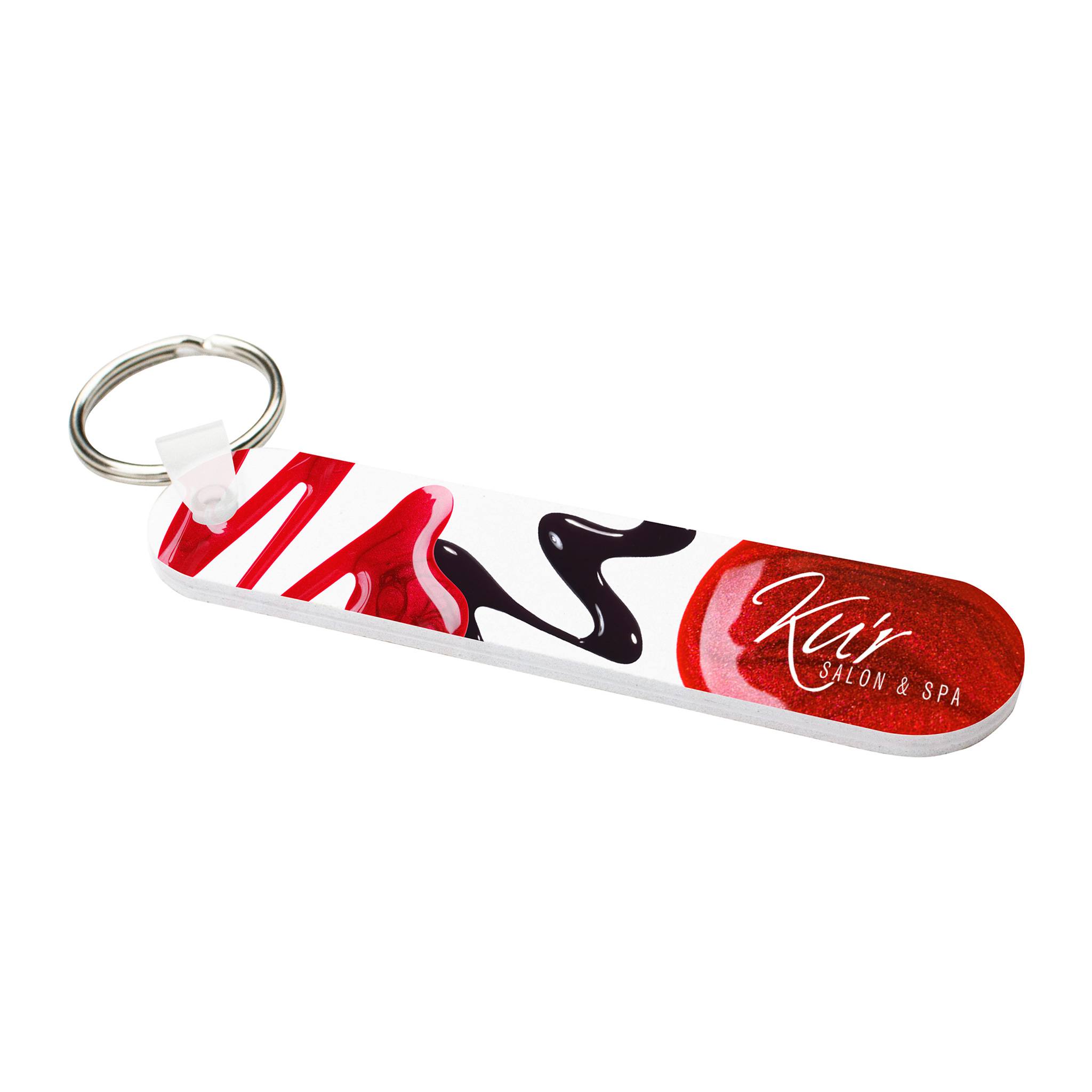 Nail File With Keyring  Imprinted with Logo (Q607611)