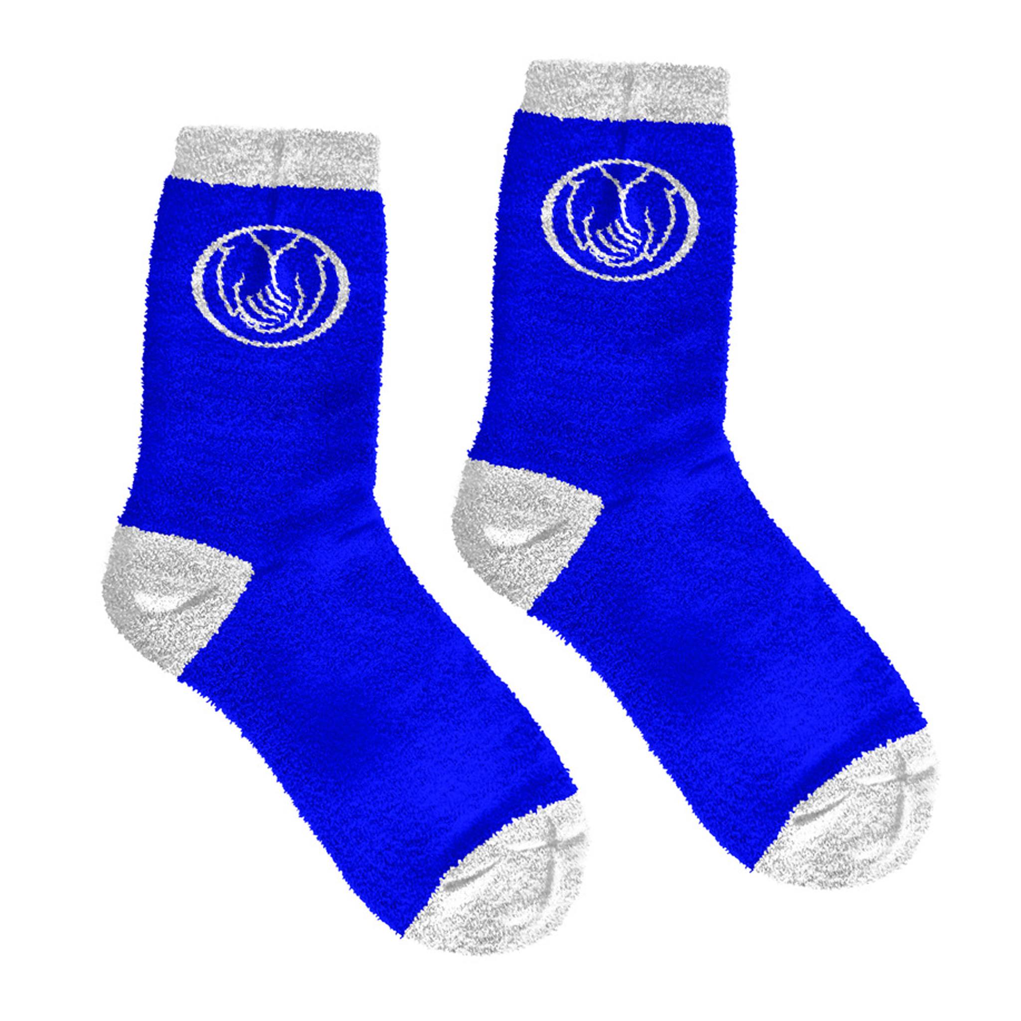 Fuzzy Socks  Imprinted with Logo (Q607822)