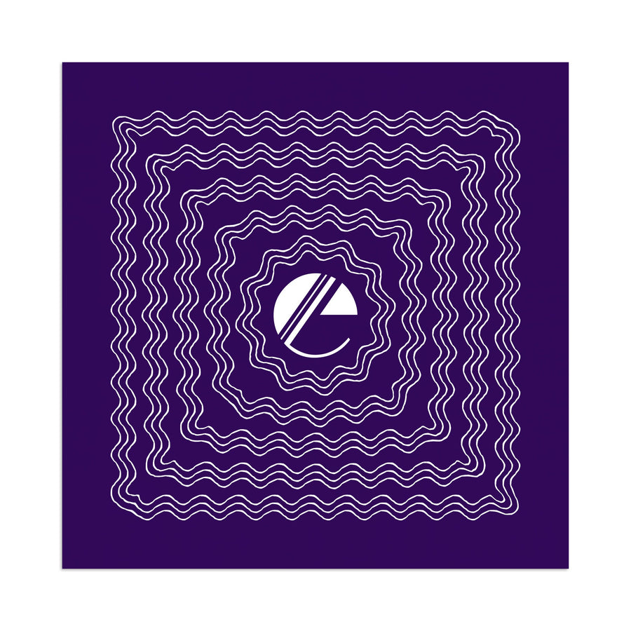 795 Cotton Wave-A-Hanky - Dark Purple (Q608222)