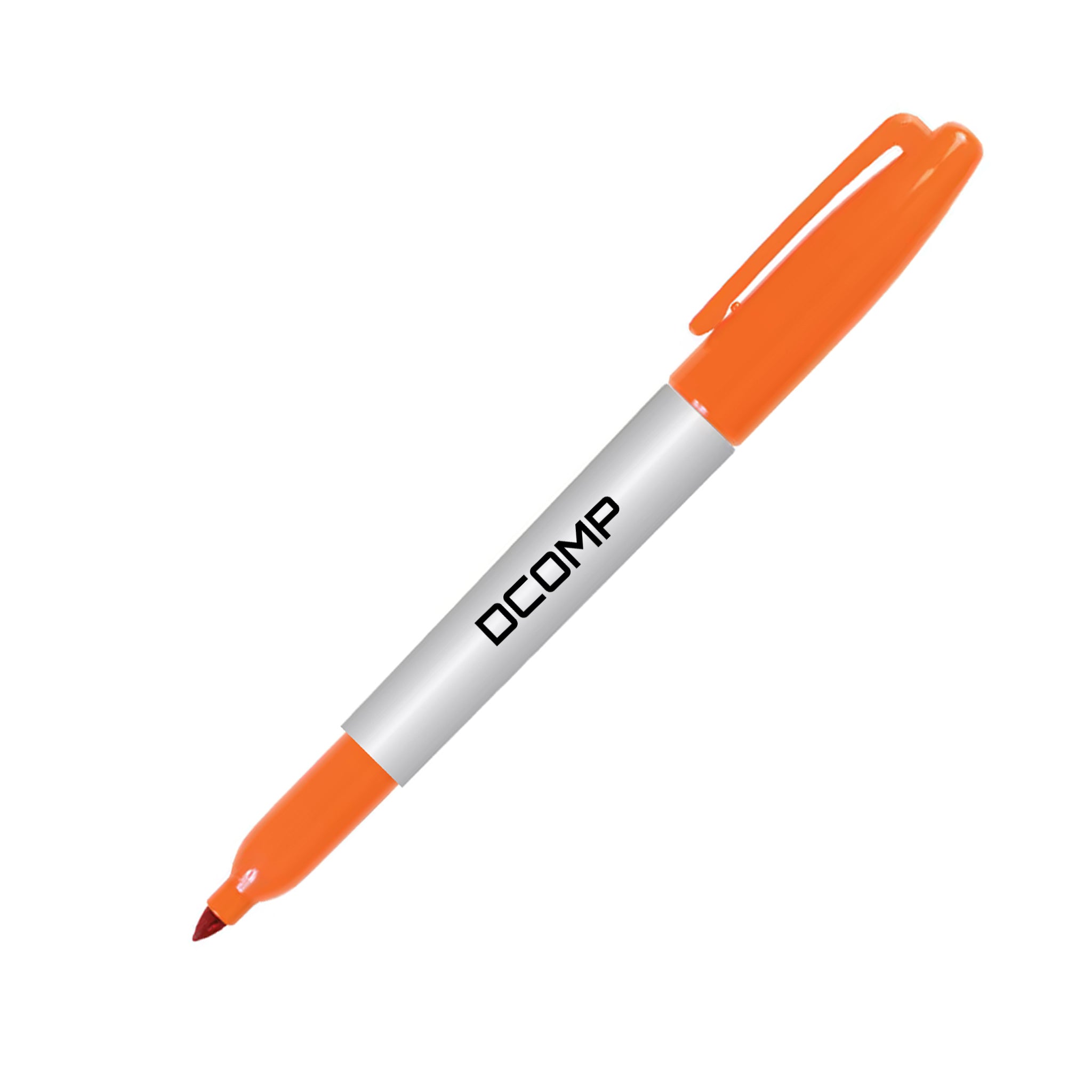 Sharpie® Fine Point - Orange  Imprinted with Logo (Q609332)
