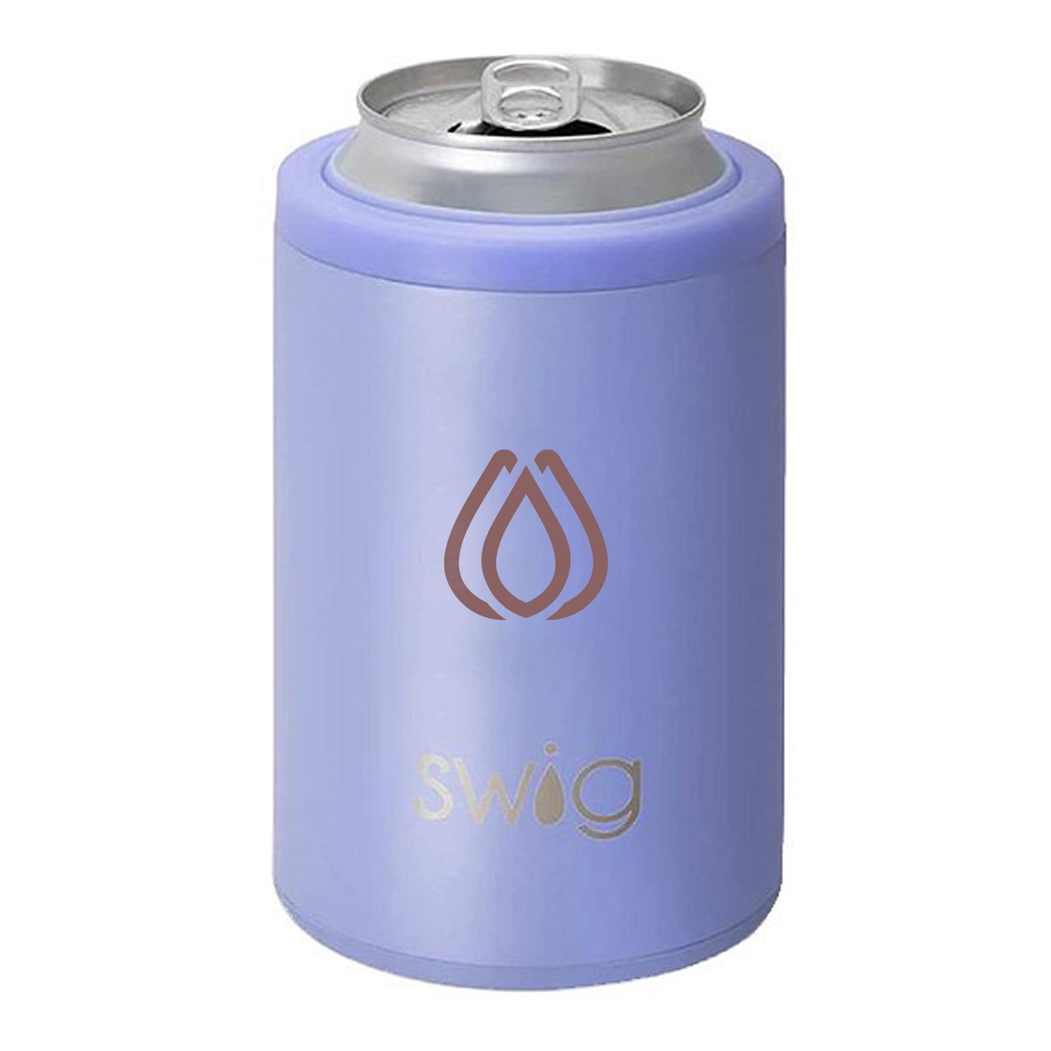 12 Oz. Swig Combo Can And Bottle Cooler - Hydrangea  Imprinted with Logo (Q610522)