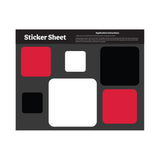 5.5 x 7 Inch Sticker Sheet Stock Shapes (Q611022)