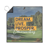 Two-Sided Microfiber Golf Towel (Q611532)