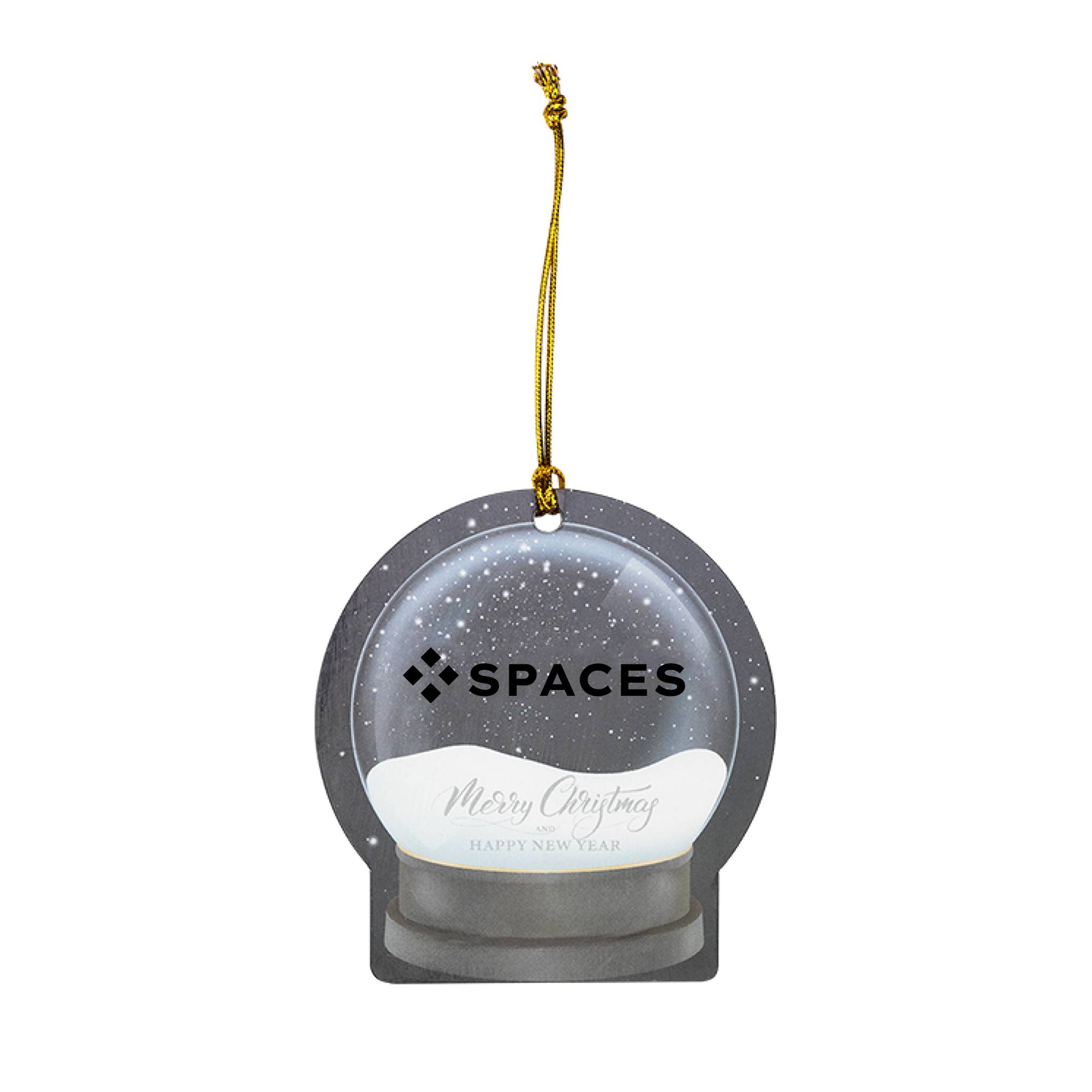 Acrylic Ornament - Custom Shapes  Imprinted with Logo (Q612222)