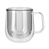 8.4 Oz. Double Walled Colored Glass Mug (Q614532)