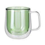 8.4 Oz. Double Walled Colored Glass Mug (Q614532)