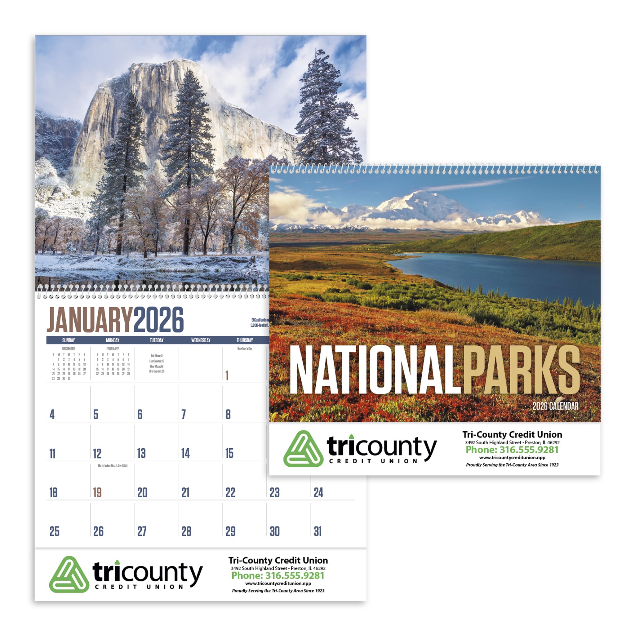 National Parks Calendar  Imprinted with Logo (Q614722)