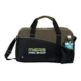 Poly Canvas Center Court Duffel  Imprinted with Logo (Q616311)