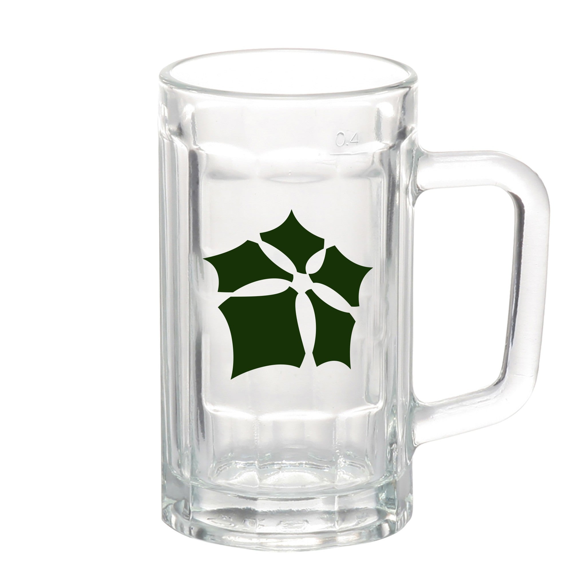 15 Oz. Sports Fan Glass Beer Mugs (Q616332)