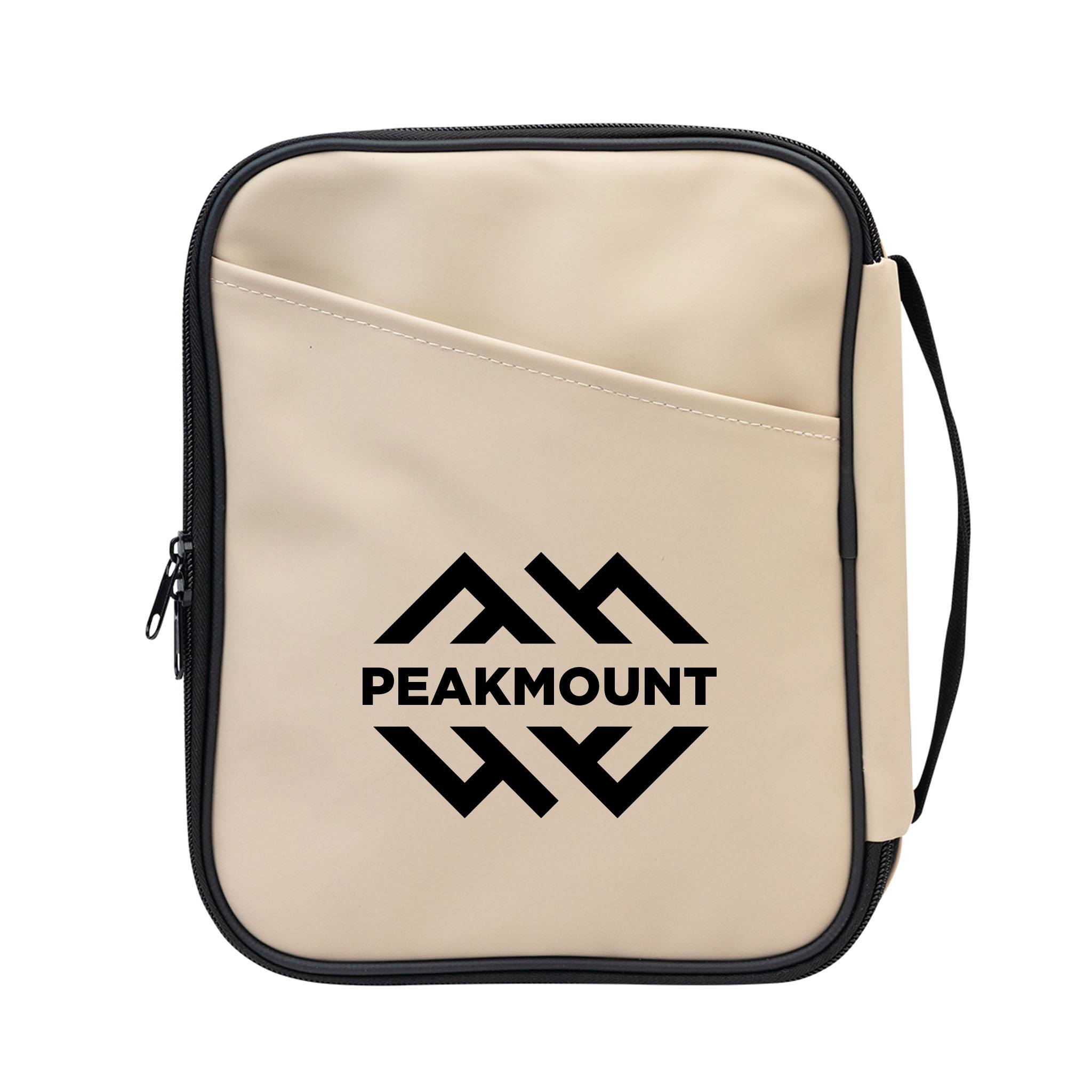 Hudson RPET Leatherette Tech Organizer  Imprinted with Logo (Q617122)