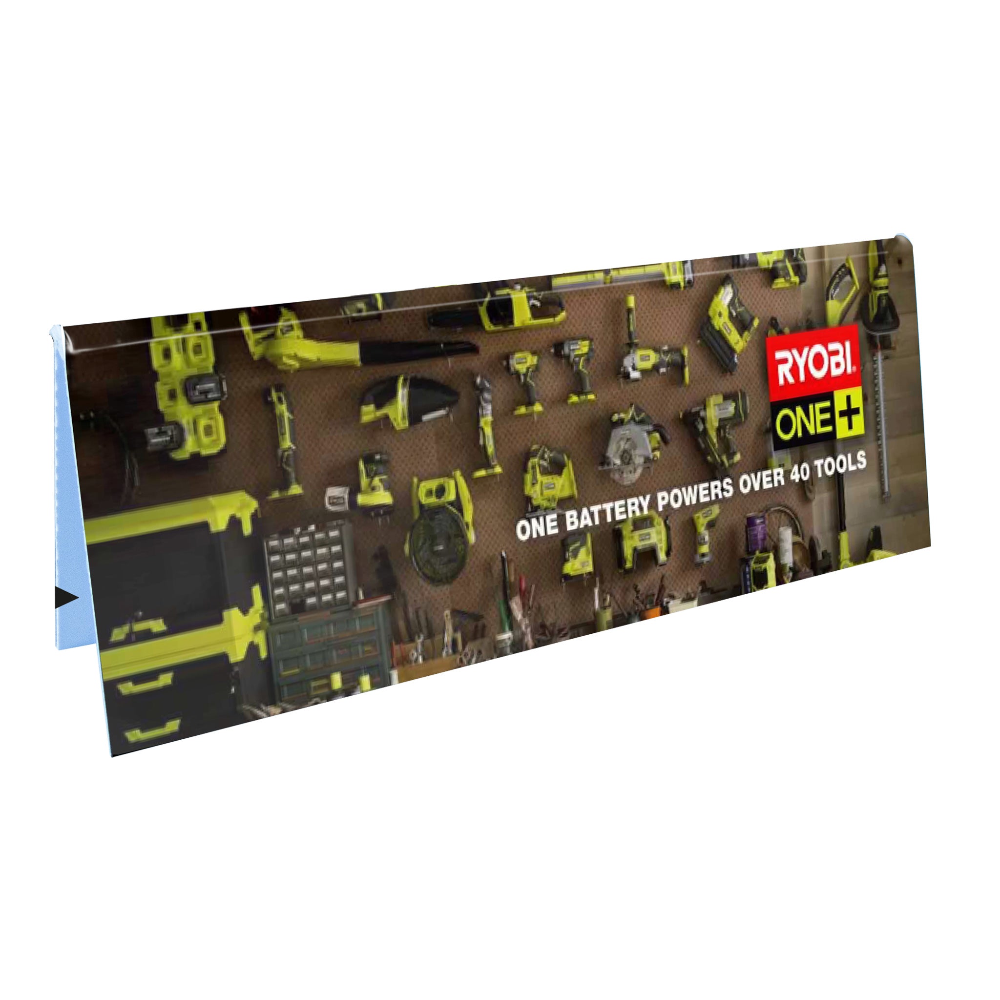 5.5 x 2 Inch Plastic Table Tent Sign (Q617822)