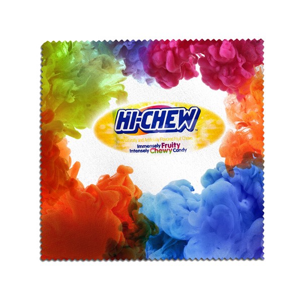 8 x 8 Cleanscreen Full Color XL RPET Cleaning Cloth & Screen Cleaner  Imprinted with Logo (Q618022)