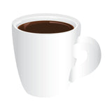 Full Color Coffee Cup Coaster (Q620322)