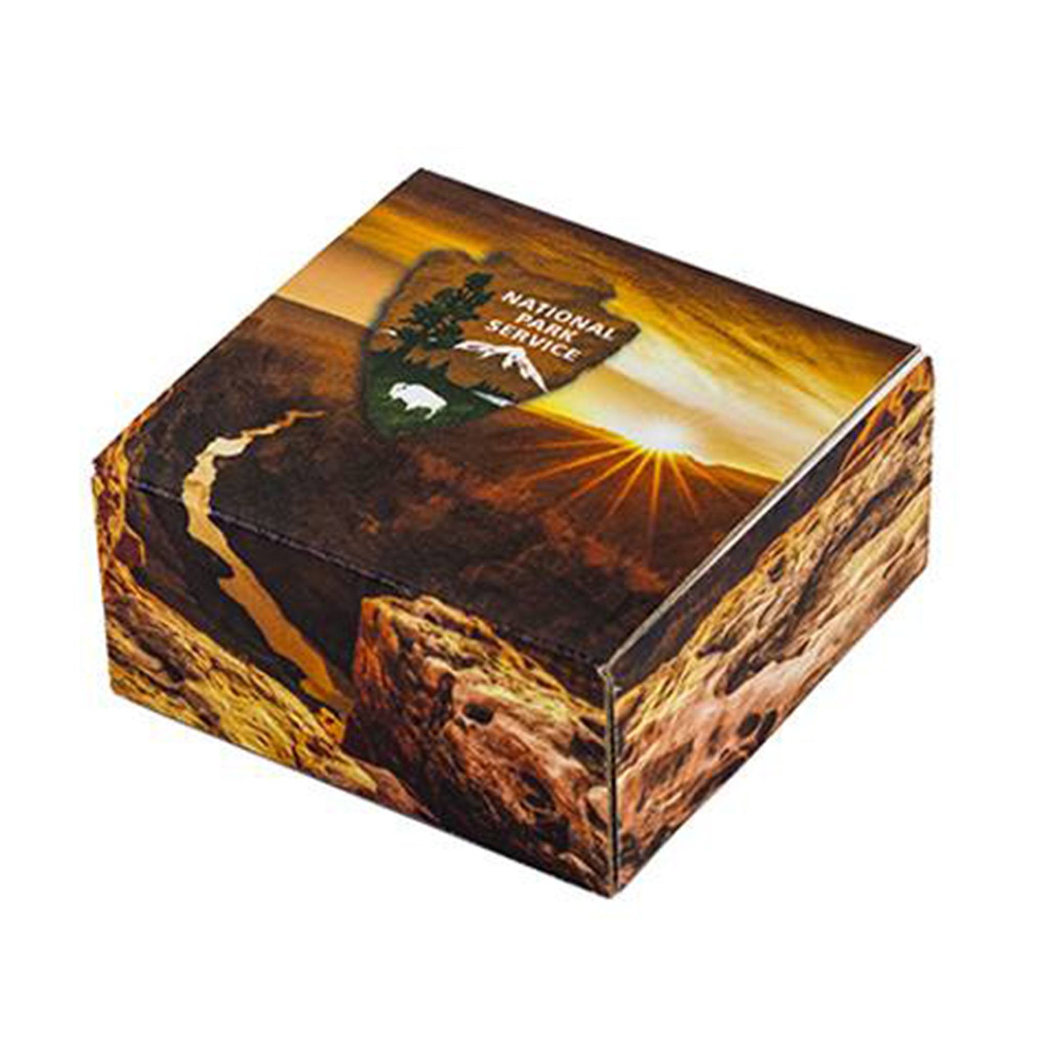 6" x 6" x 3" 4CP Full Bleed E-Flute Tuck Box (Q621422)