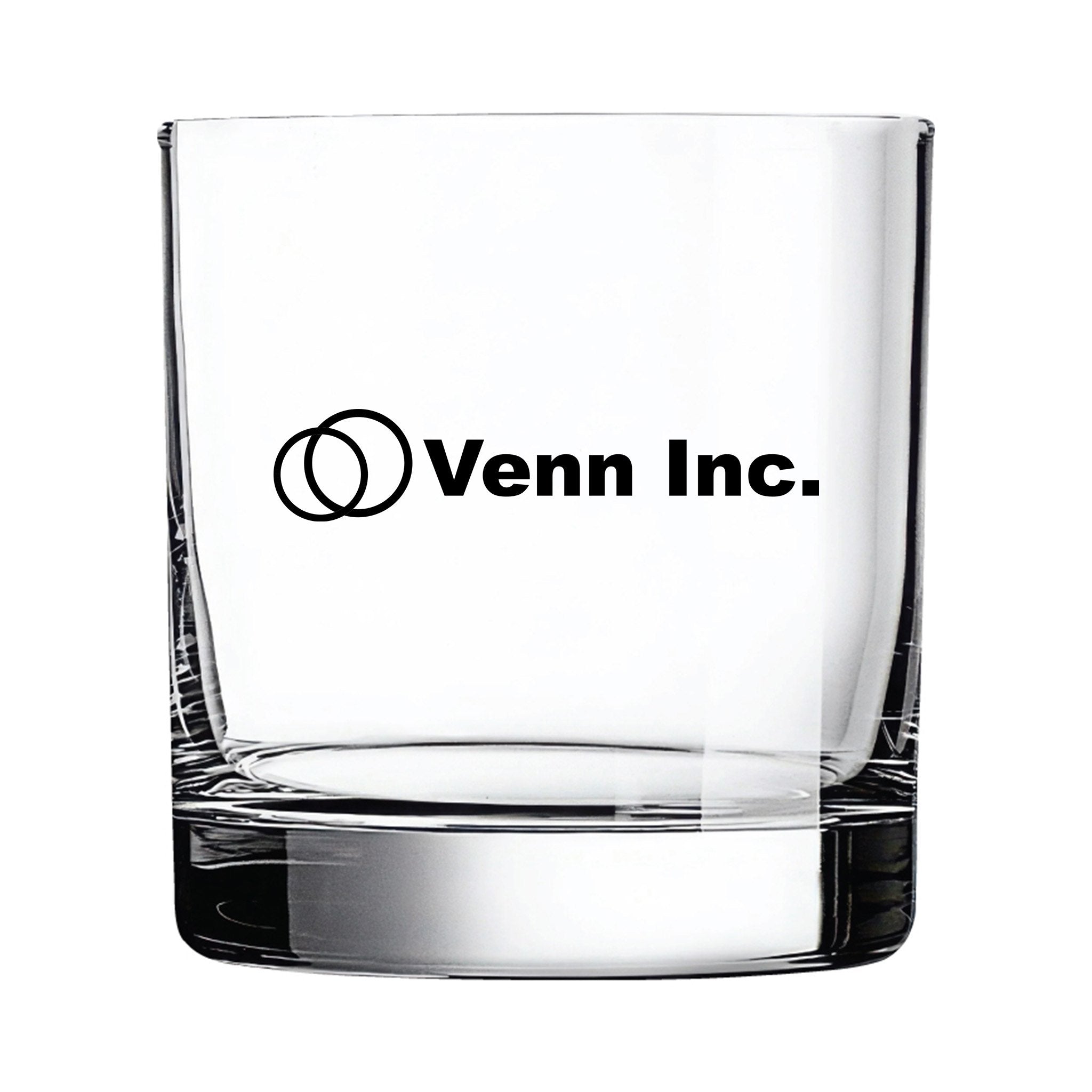 10.5 Oz. Whiskey Old Fashioned Glass  Imprinted with Logo (Q621532)