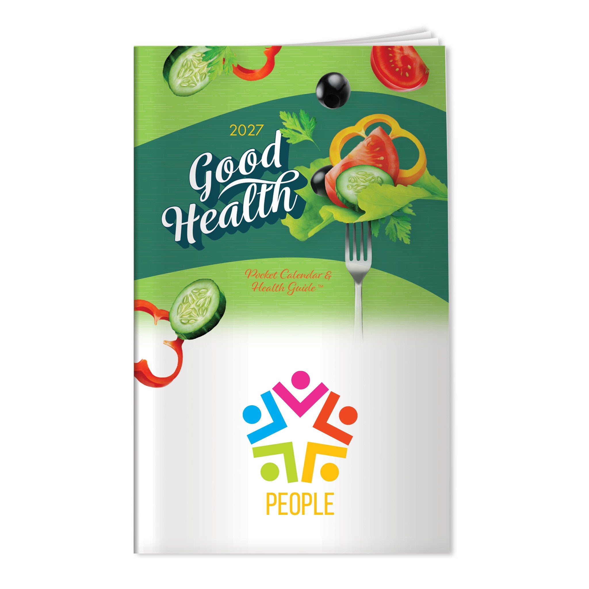 Pocket Calendar - Good Health  Imprinted with Logo (Q621711)